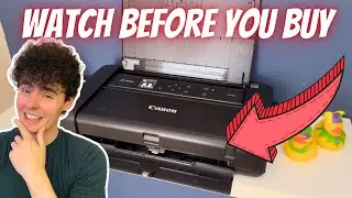 Canon PIXMA TR150 Wireless Portable Printer (Review)