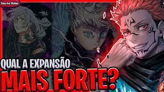 TODAS AS EXPANSÕES DE DOMINIO MAIS FORTES RANQUEADAS [JUJUTSU KAISEN]