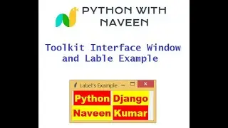 Toolkit Interface (tkinter)  -- 1