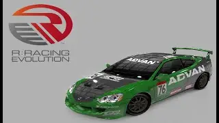 R: Racing Evolution - Green Acura RSX Type-S Rally Car