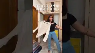 Day 01/10 Days of Capsule wardrobe Outfits