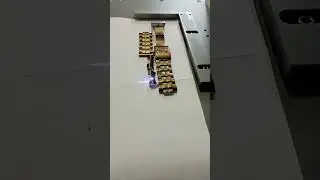 removing original coating from watch chain