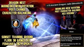 Moonlord New Rotation Post Change Character Balancing Feb 2024 Sunset Training Ground F30 Gameplay
