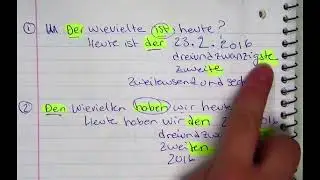 German Ordinal Numbers