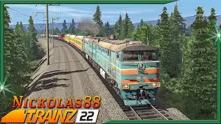Катаем «Муруринский Перевал» 🚂 🚃🚃🚃 Trainz Railroad Simulator 2022