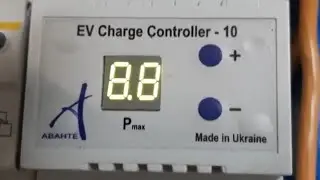 Принцип регулировки мощности контроллер заряда evcc-10 для электромобиля #avante99