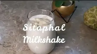 Sitaphal/Custard Apple Milkshake #shorts