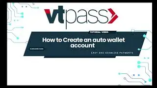 How to create an auto-wallet account for funding