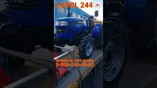 Минитрактор LOVOL 244 (24 л.с. ) - отправляется работать в  фермерское хозяйство.