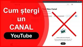 Cum stergi un canal de YouTube