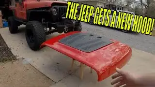 JEEP WRANGLER TJ POISON SPYDER HOOD LOUVER INSTALL