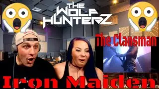 First Time Hearing The Clansman Iron Maiden Rock In Rio | THE WOLF HUNTERZ Reactions