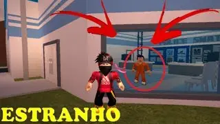 Um ESTRANHO Jogador Fica me VIGIANDO !!! no Jailbreak ( ASSUSTADOR )