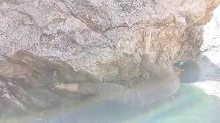 Indian Rock: Ape Overhang - V3
