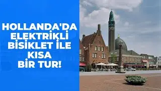 Hollanda Waalwijk'da Elektrikli Bisiklet ile Kısa bir Gezi
