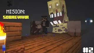 SOBREVIVIENDO A MINECRAFT ONE BLOCK, PERO CON MODS DE TERROR! (Dwellers)  😨 Episodio 2