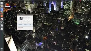 CrossClicker running on Ubuntu Linux