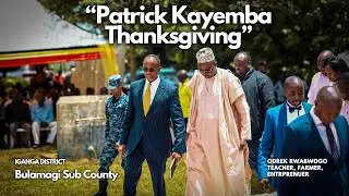 Patrick Kayemba's Thanks giving - Iganga