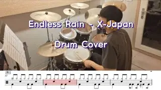 Endless Rain - X-Japan (Drum Cover)