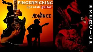 Guitar  Impro : Flamenco Picking Style (Juste pour rire ..)  @LucasGitanoFamily