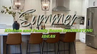 Summer Decorate With Me 2024 | Kitchen Summer Decorating Ideas | Home Decorating Ideas