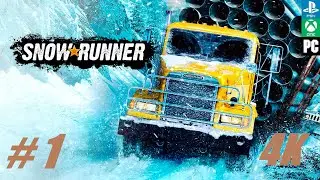 SnowRunner [ 4K ] 🔴 # 1 = Прохождение = 