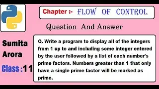 Write a program to display all of integers from 1 up to and including some integer entered by user