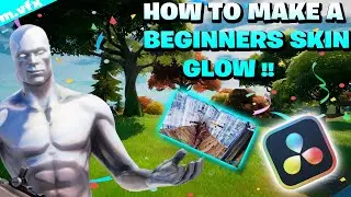 How to make this insane (beginners) skin glow in Davinci Resolve (no plugins)
