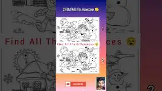 find out all the differences fast 😅 #trending #riddle #viral #shorts
