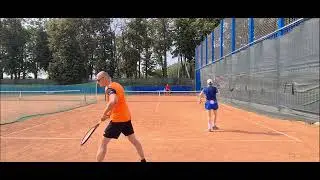 Tennis training 🎾23.07.22 Voronkov Andrey,Marina,Evgeniy.
