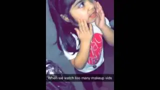Zaara's "makeup"