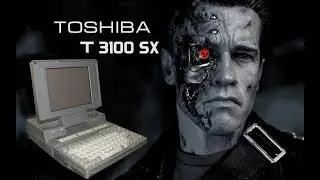 T3100 SX - настоящий терминатор с инфракрасной пушкой | Обзор ноутбука 80-х годов