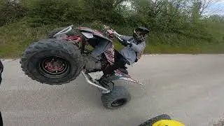 GROSSE BALADE EN QUAD ! (450 LTR)