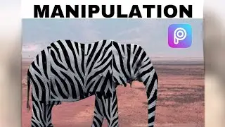 #manipulation in picsart | #elephant | Picsart tutorials