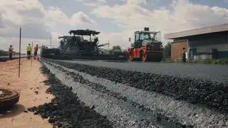 VÖGELE SUPER 2100-3i und MT 3000-2i Offset, Hamburg