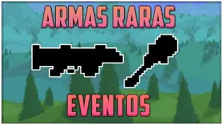As ARMAS mais RARAS dos EVENTOS - Terraria 1.4 MOBILE/PC/CONSOLE
