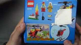 60318 Lego Fire Helicopter