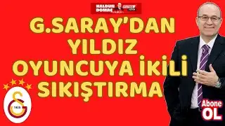 Galatasaray'a yıldız oyuncudan mesaj var; 