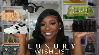 MY LUXURY WISHLIST 2024 | LUXURY WISHLIST 2024 | BRANDON BLACKWOOD, COACH,CHANEL , YSL, GUCCI