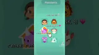 i only like one villager here but finding the rarest