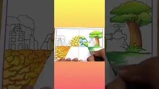 Save Earth Save Water Save environment Drawing 