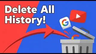 How to Delete all YouTube History from Google account