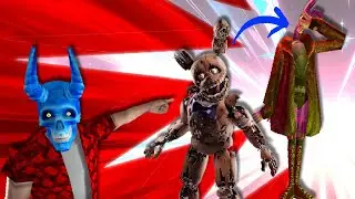 I redesigned SPRINGTRAP in PS1 Dark Fantasy