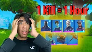 1 Kill = Kid plays 1 Hour on my Rare Fortnite Account