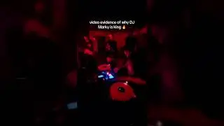 DJ Marky mad scratching