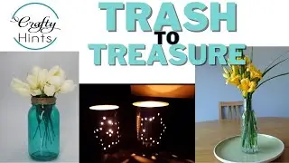 Trash to treasure DIYS | DIYS reuse |
