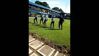 Jamaican teachers showing students how it is done
