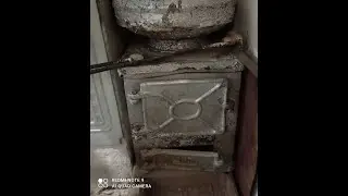 Буржуйка с выводом тёплого воздуха 2020г.