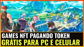 BONS GAMES NFT PAGANDO TOKENS GRÁTIS PARA PC E MOBILE