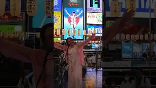 Osaka at night 🤎🧡 #shorts #osaka #nightlife